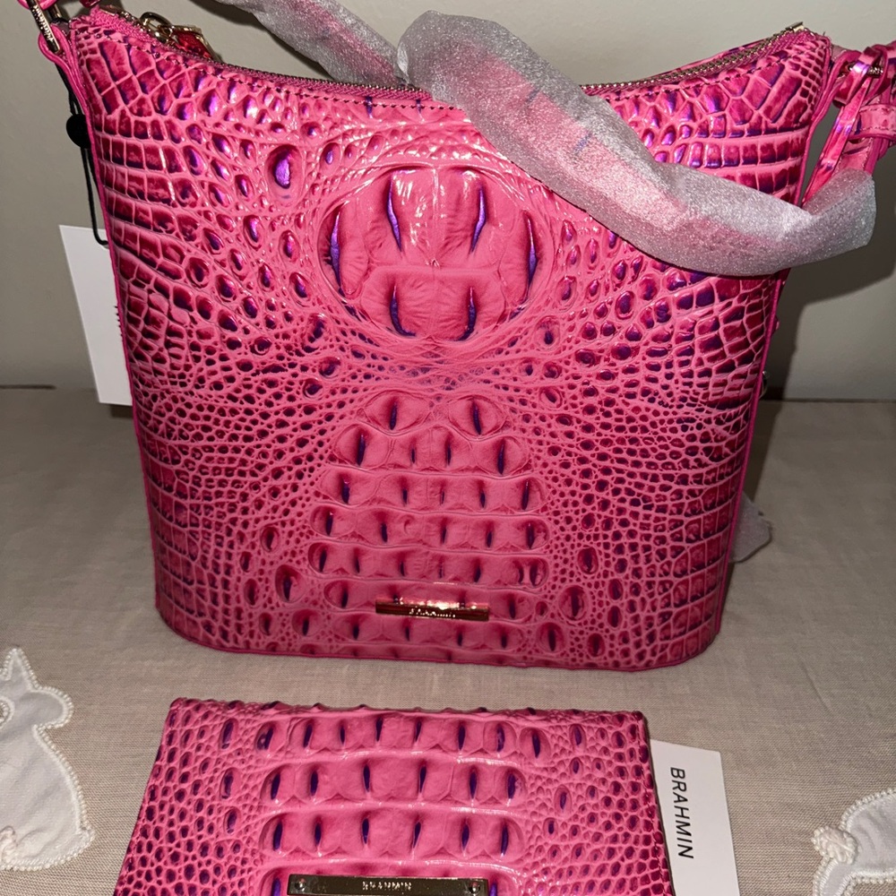 Brahmin Katie with matching wallet NWT
